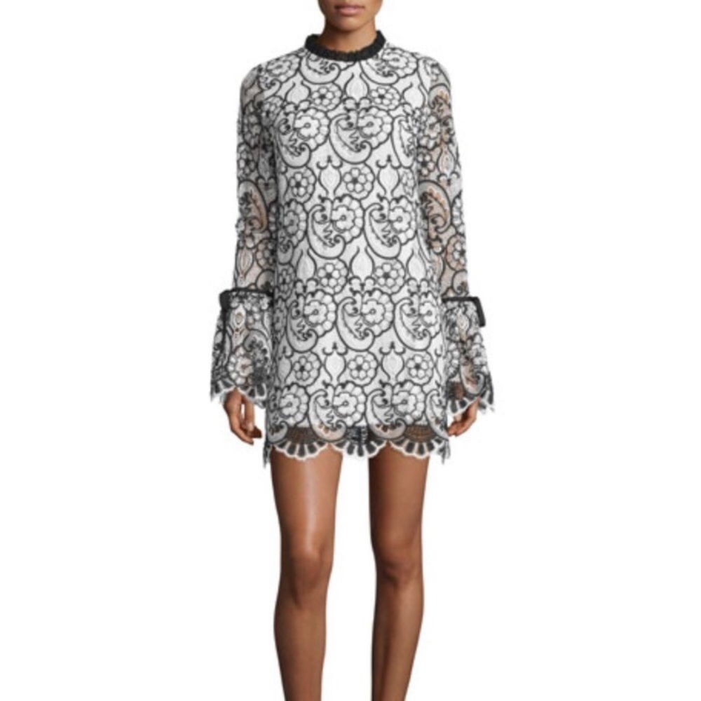 Alexis Ruston black and white dress size S